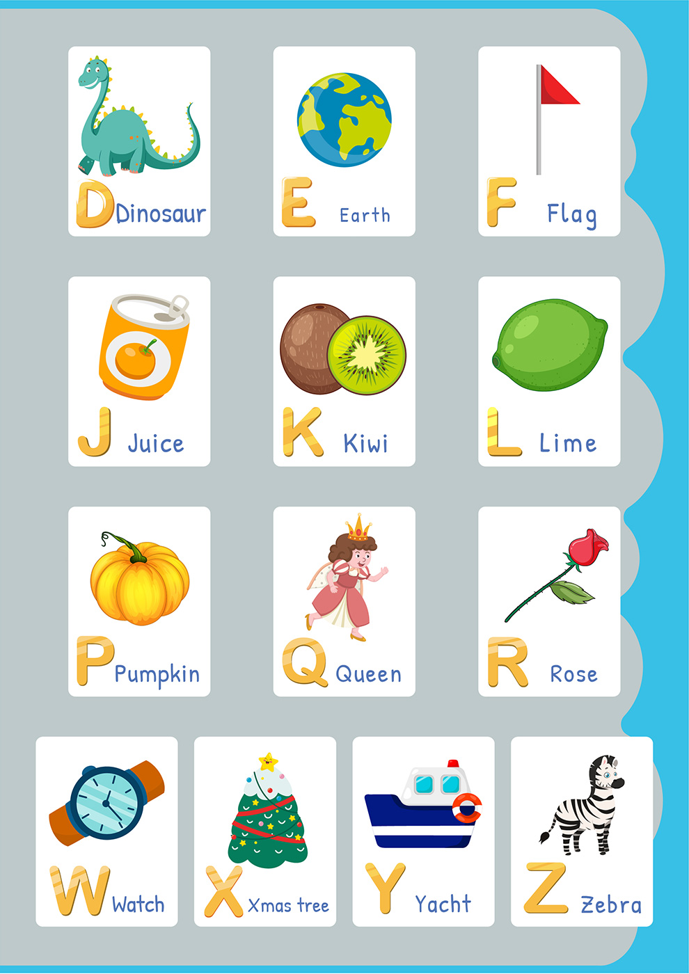 Kids Alphabet | Game, Learn, Tracing, Quiz, Flashcards