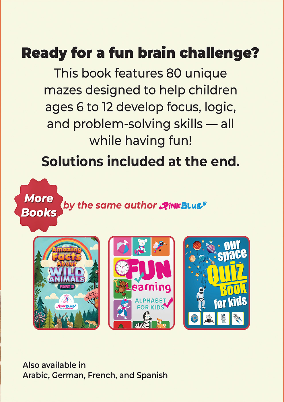 Maze Adventures for Clever Kids Ages 6–12
