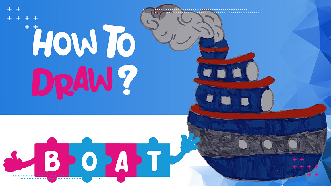 Sea Adventures: How to Draw a Boat for Kids