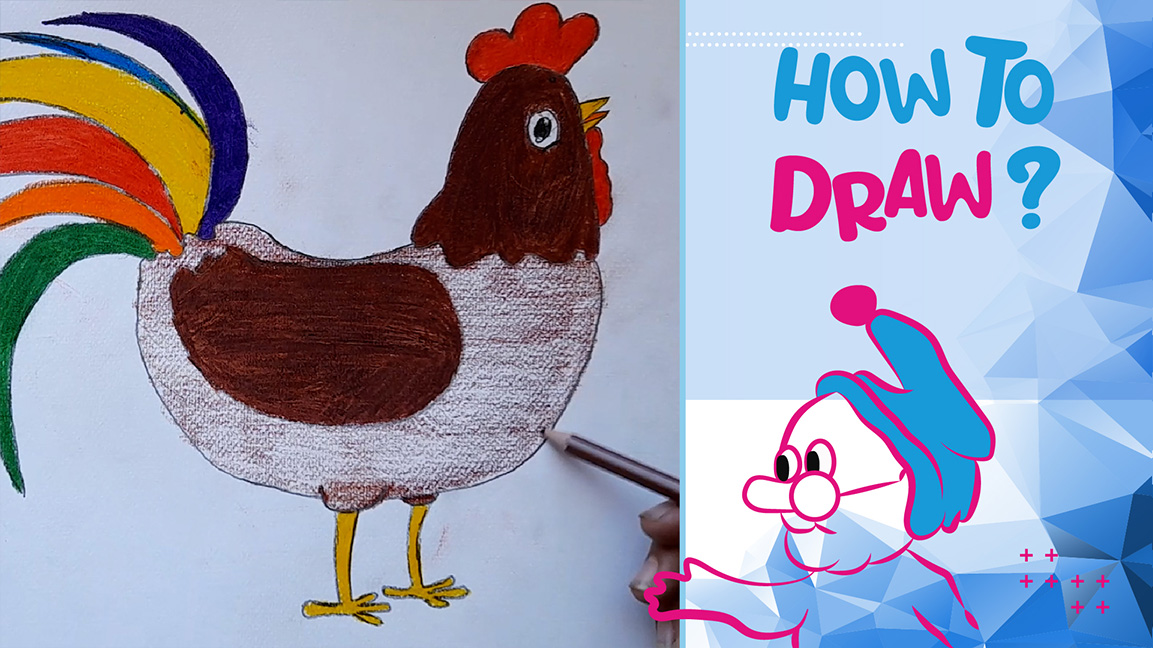 Cluck Yeah! Let's Draw a Rooster Together!